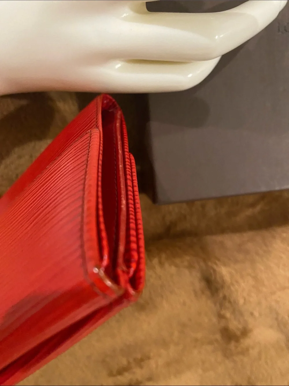 Louis Vuitton triple compact wallet